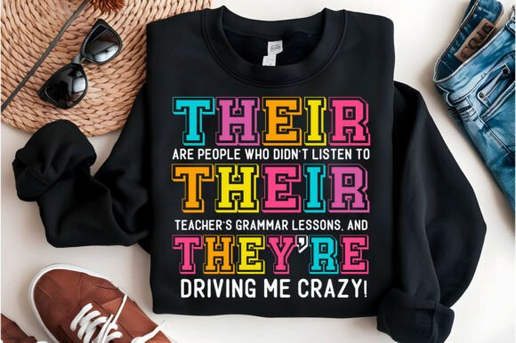 Funny Teacher Png, Retro Teacher Png for T-Shirt Designs and Graphics
